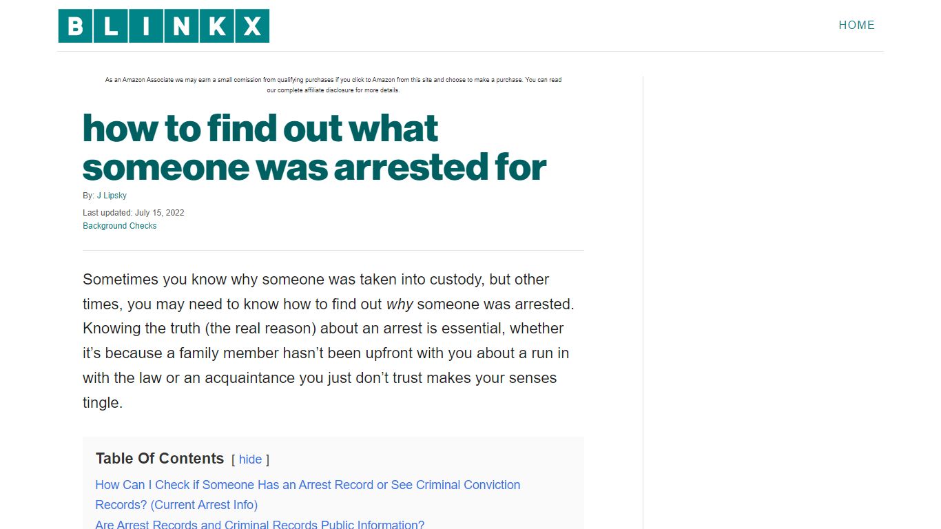 how to find out what someone was arrested for - Blinkx